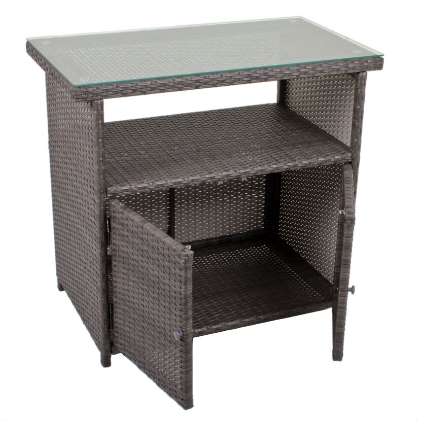 Sideboard 'Padua'  grau 90 x 84 x 50 cm