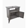 Sideboard 'Padua'  grau 90 x 84 x 50 cm