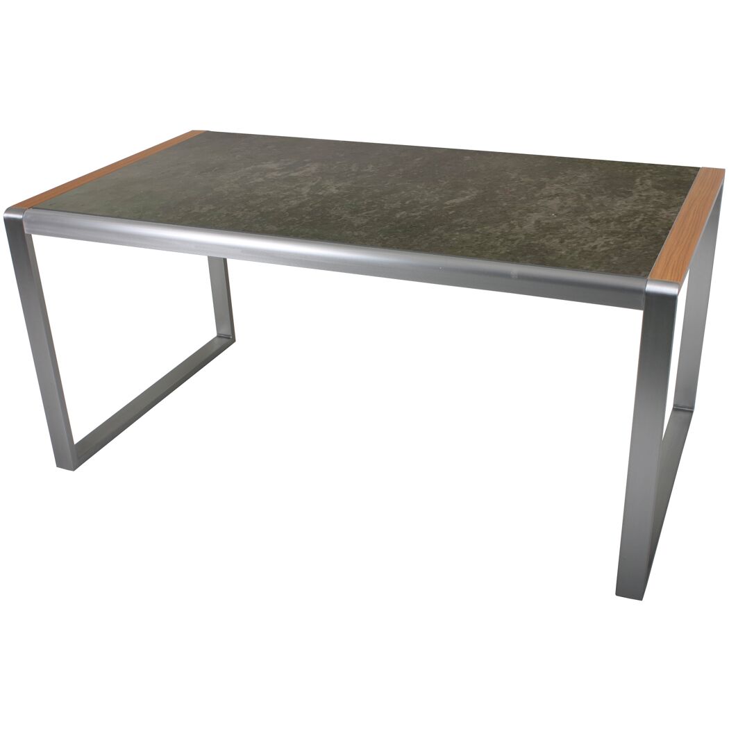 Gartentisch 'Averna' Aluminium/Glas 90 x 74 x 160 cm
