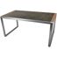 Gartentisch 'Averna' Aluminium/Glas 90 x 74 x 160 cm