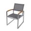 Gartentisch 'Averna' Aluminium/Glas 90 x 74 x 160 cm