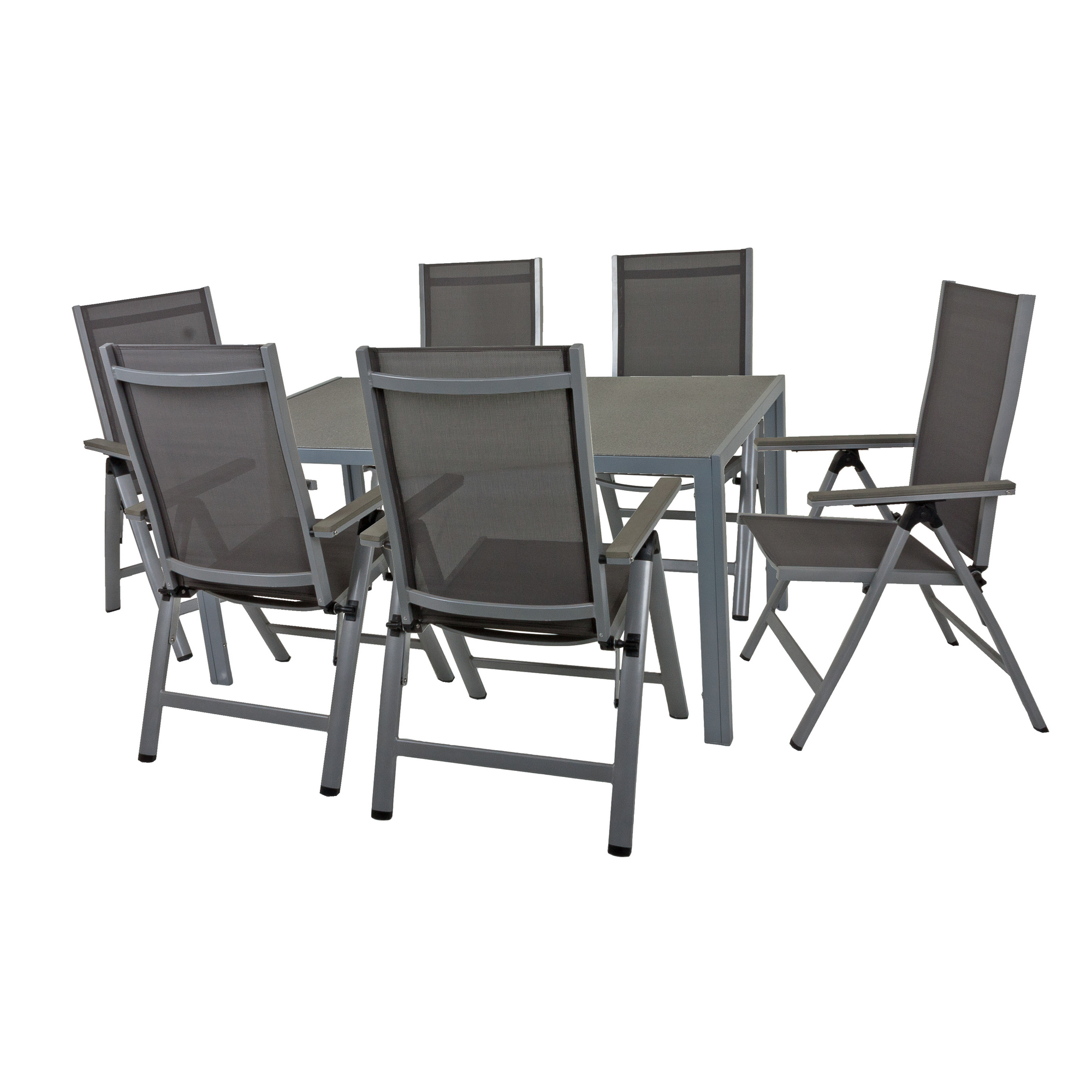 Gartenmöbelset 'Grace' für 6 Personen Aluminium
