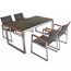 Gartenmöbelset 'Averna' für 4 Personen Aluminium