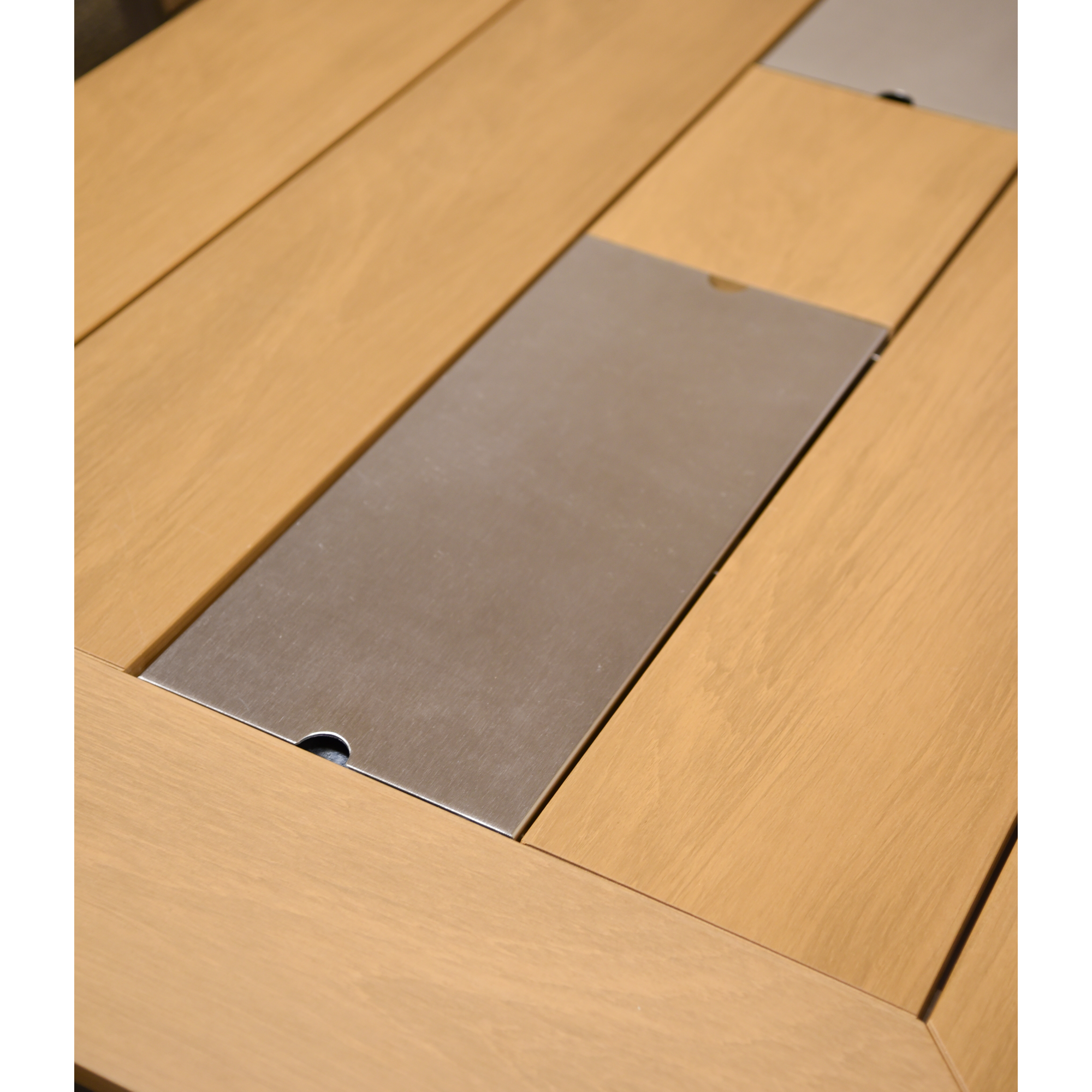 Gartentisch 'Florence' Aluminium 90 x 75 x 150 cm