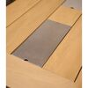 Gartentisch 'Florence' Aluminium 90 x 75 x 150 cm