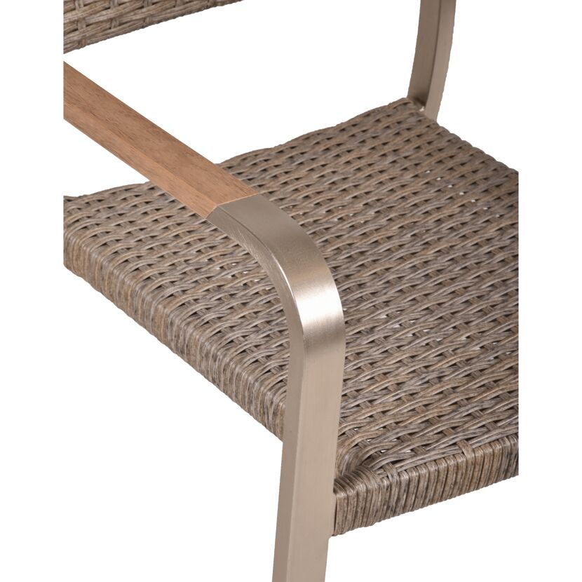 Gartenmöbelset 'Florence' für 4 Personen Aluminium