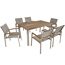 Gartenmöbelset 'Florence' für 6 Personen Aluminium