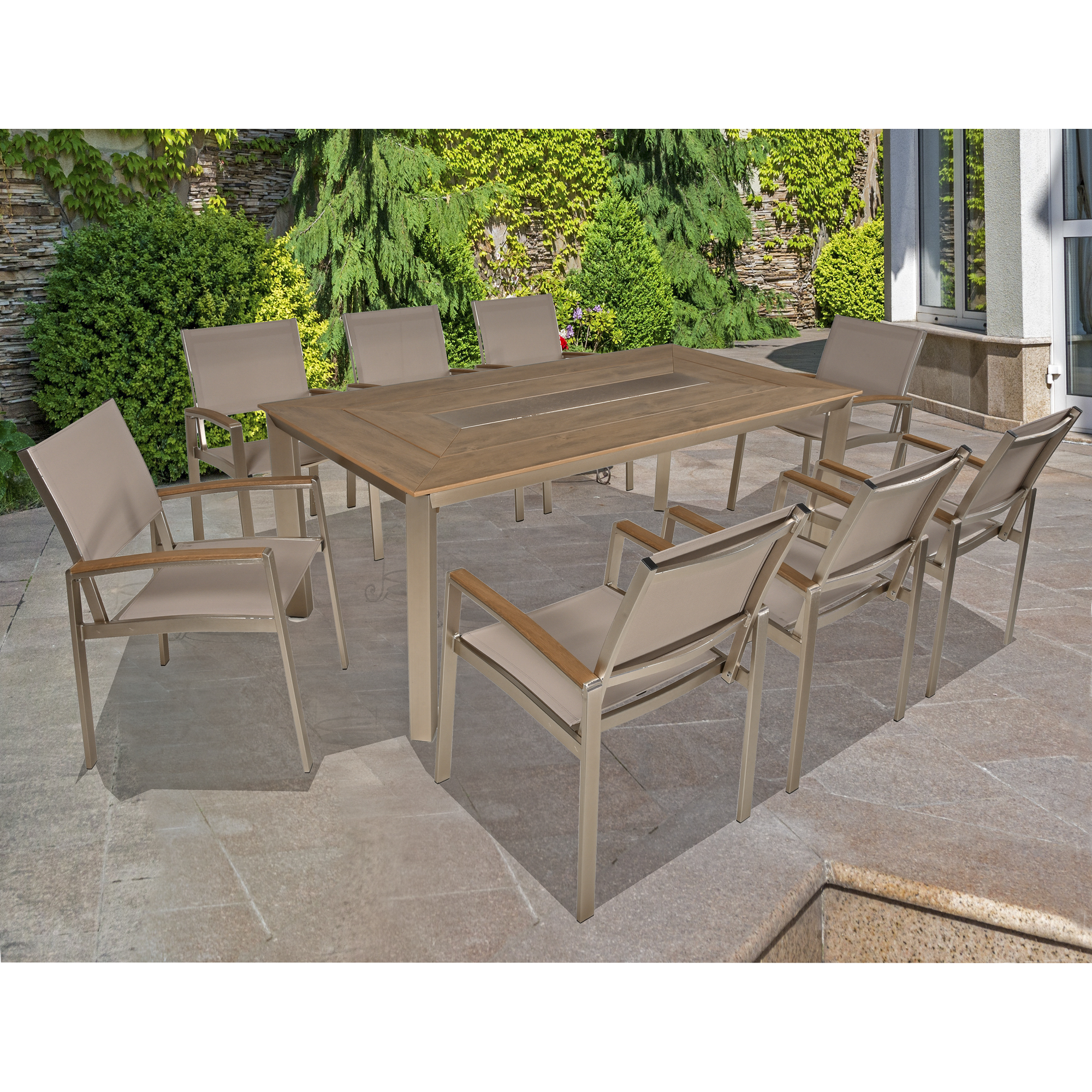 Gartenmöbelset 'Florence' für 6 Personen Aluminium