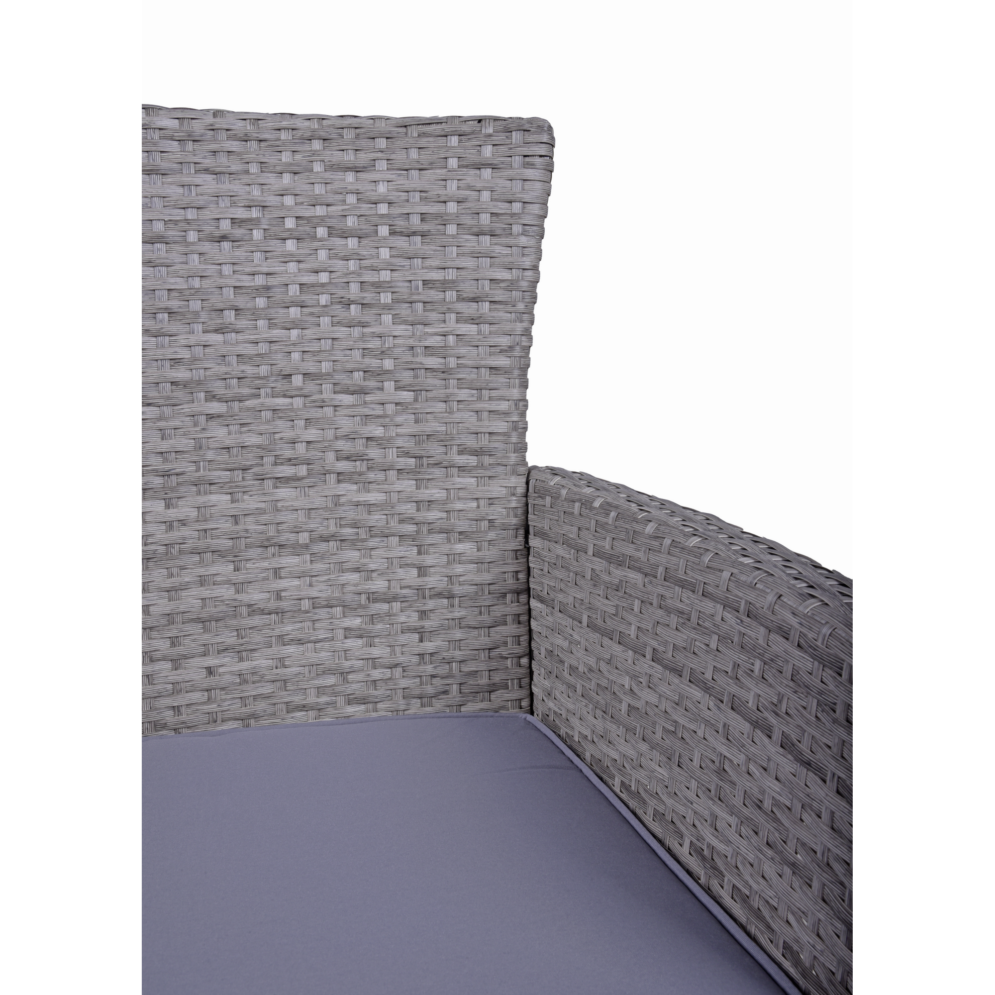 Balkonmöbelset 'Dakota' Stahl grau 3-teilig