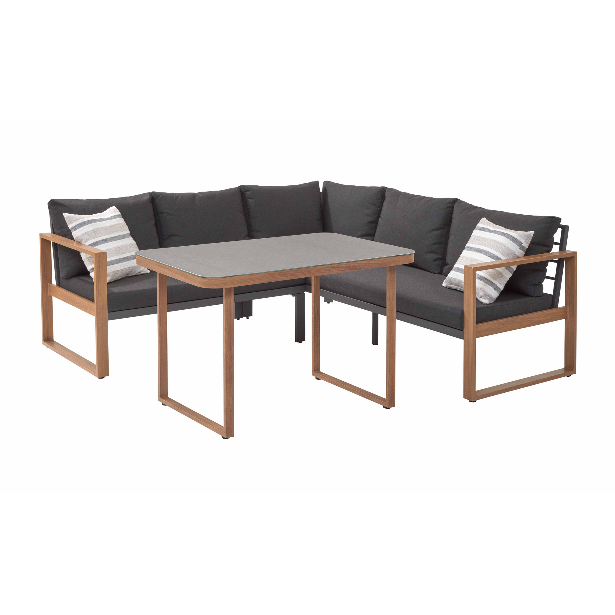 Ecklounge 'Judith' grau 2-teilig + product picture