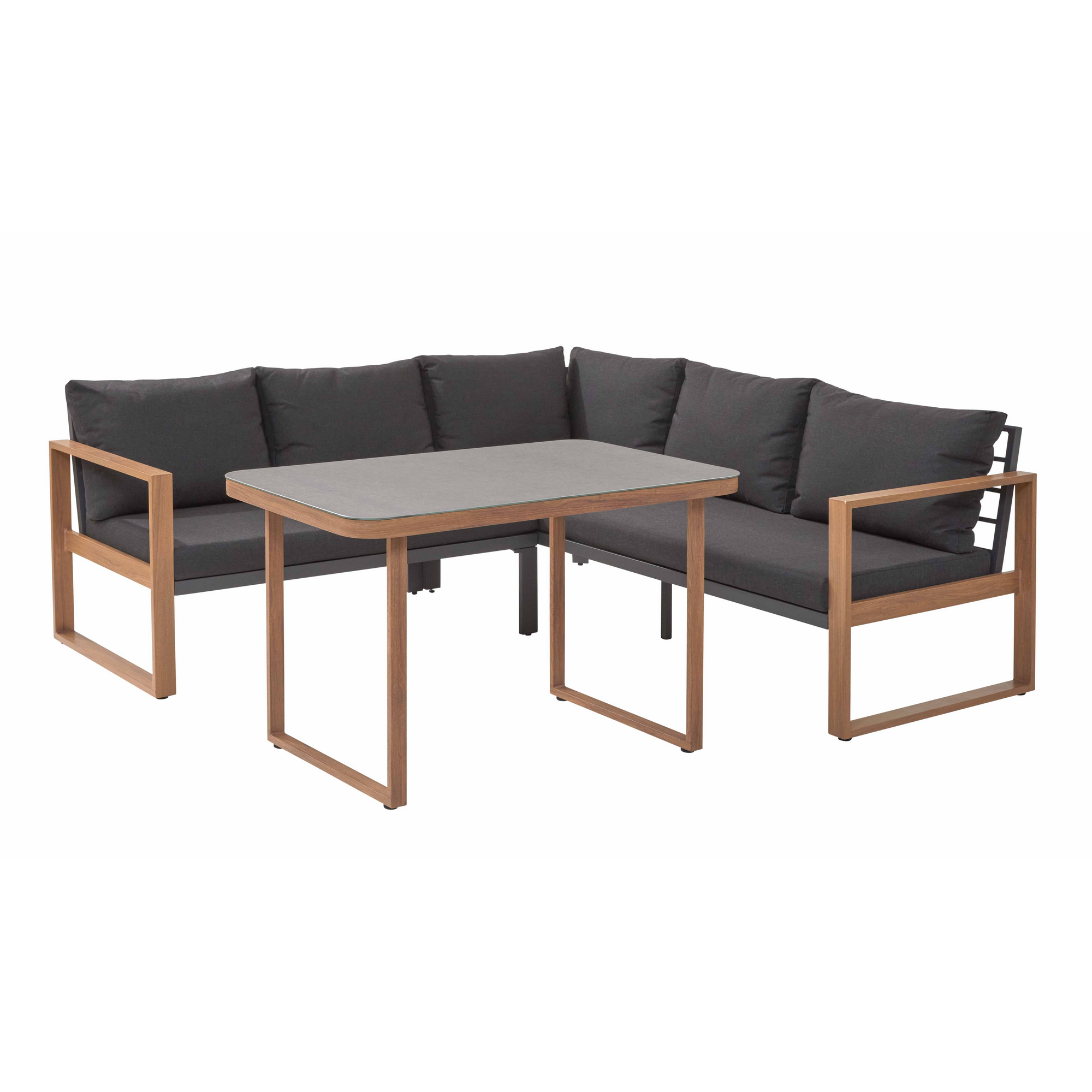 Ecklounge 'Judith' grau 2-teilig + product picture