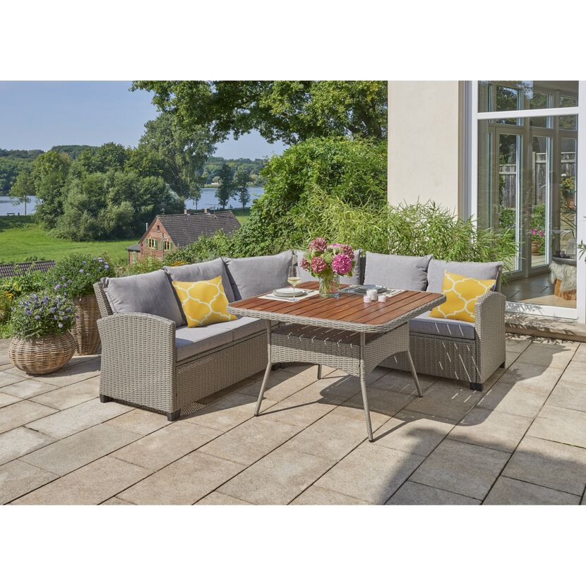 Gartenmöbel-Set mit Tisch
