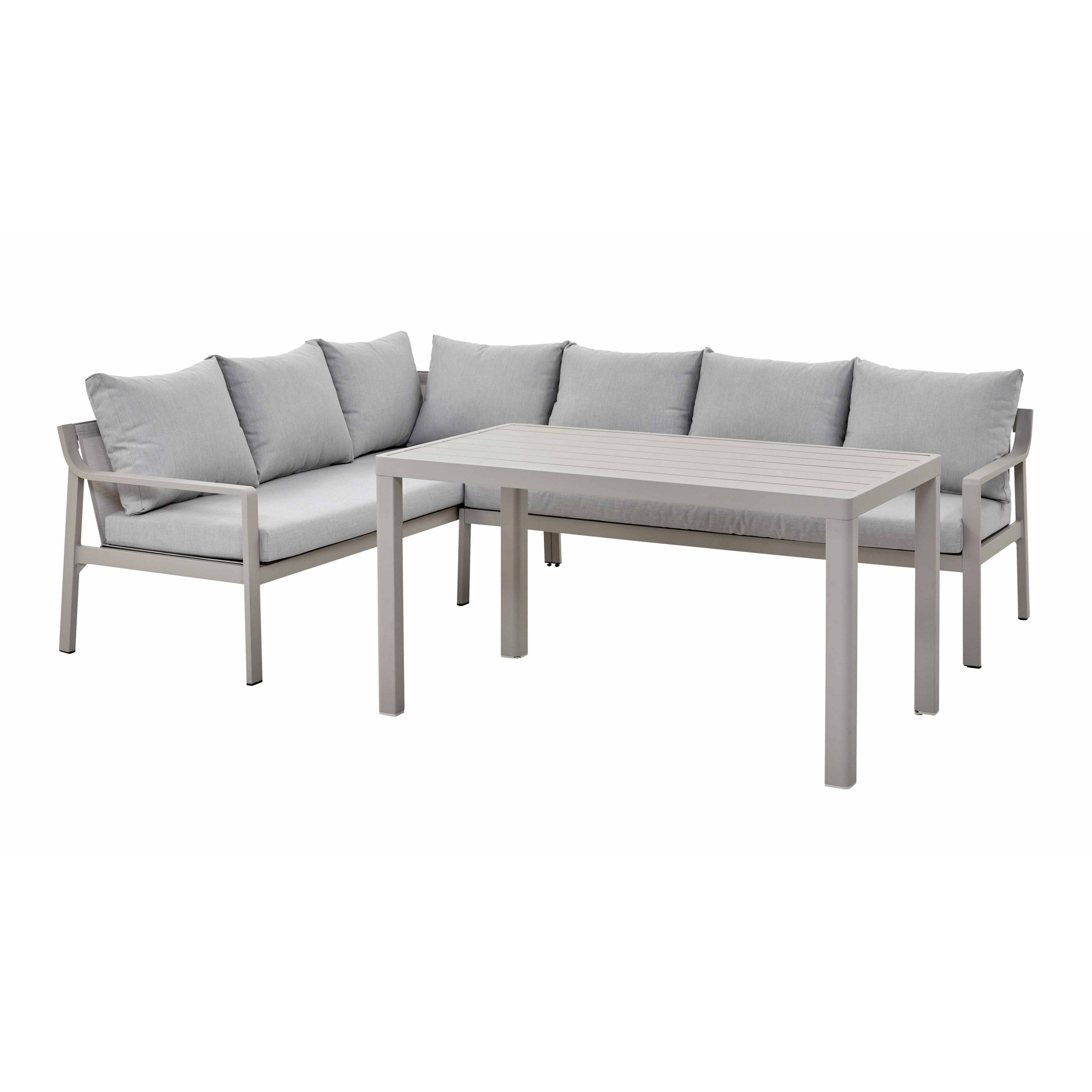 Ecklounge-Set 'Desi' grau 3-teilig + product picture