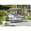 Gartenbank mit Sonnendach