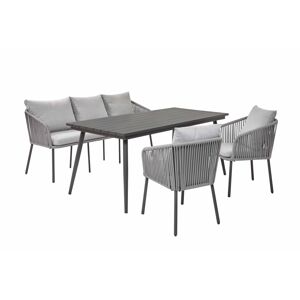 Loungemöbel-Set 'Isabella' beige 4-teilig