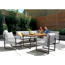 Ecklounge-Set 'Lara' grau 4-teilig