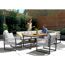 Gartenmöbel Lounge-Set mit Tisch