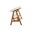 Hollywoodschaukel 'Pera' beige 203 x 180 x 116 cm