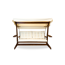 Hollywoodschaukel 'Viva' beige 237 x 175 x 115 cm