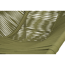 Sessel 'Vera' grün 112 x 63,5 x 79 cm mit Hocker