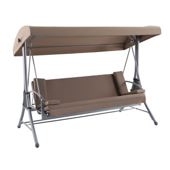 Hollywoodschaukel mit Sonnendach