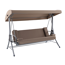 Hollywoodschaukel 'Sophia' 3-Sitzer taupe 240 x 174 x 120 cm