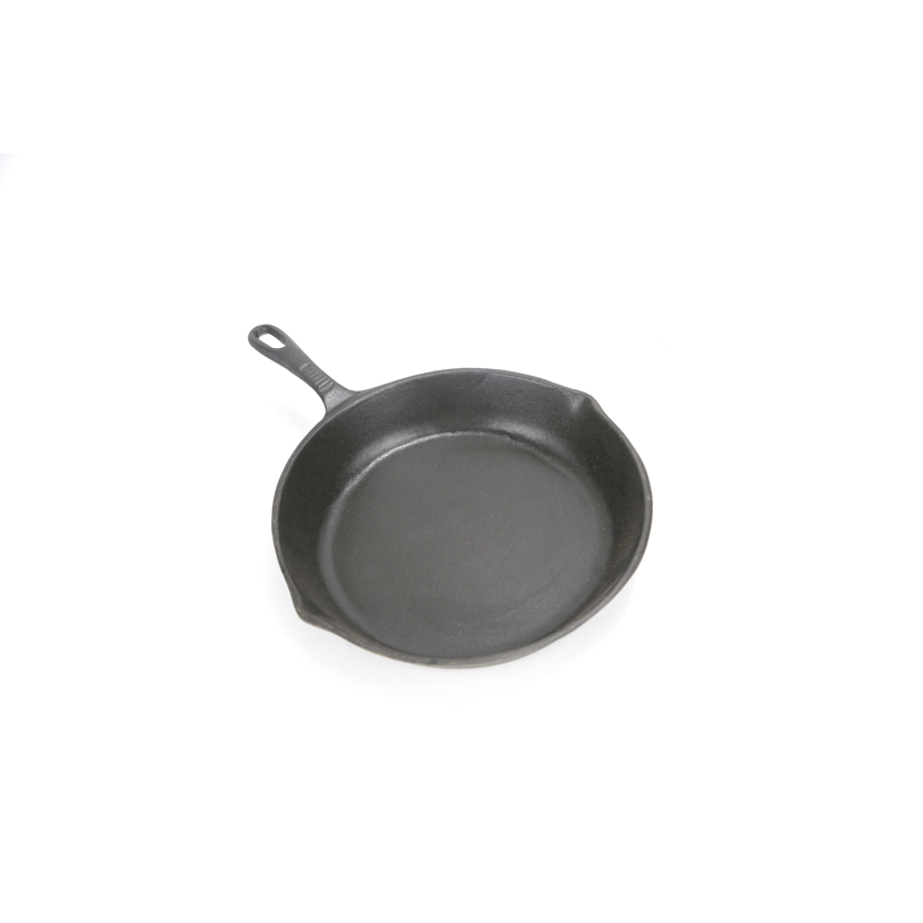 Schwarze Gusseiserne Grillpfanne