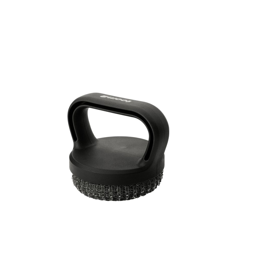 Schwarze Reinigungsbürste mit Griff