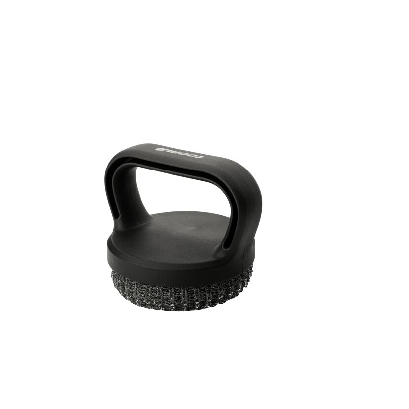 Schwarze Reinigungsbürste mit Griff