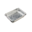 Grillschalen Aluminium 22 x 16 x 4 cm, 5 Stück