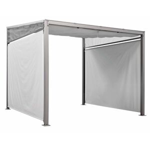 Seitenteil für Pavillon 'Verena' grau 269 x 189 cm 2 Stück