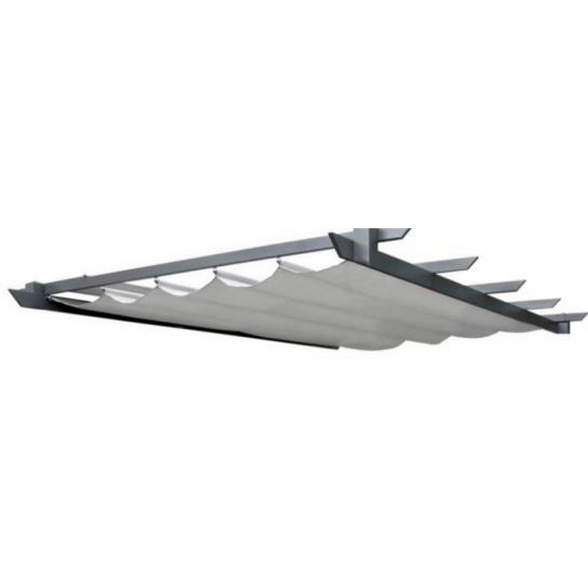Sonnenschutz für Pavillon 'Verena' grau 391 x 288 cm