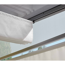 Sonnenschutz für Pavillon 'Verena' grau 391 x 288 cm