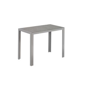 Beistelltisch 'Meike' grau 50 x 90 x 72 cm