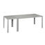 Beistelltisch 'Meike' grau 50 x 90 x 72 cm