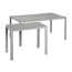 Beistelltisch 'Meike' grau 50 x 90 x 72 cm
