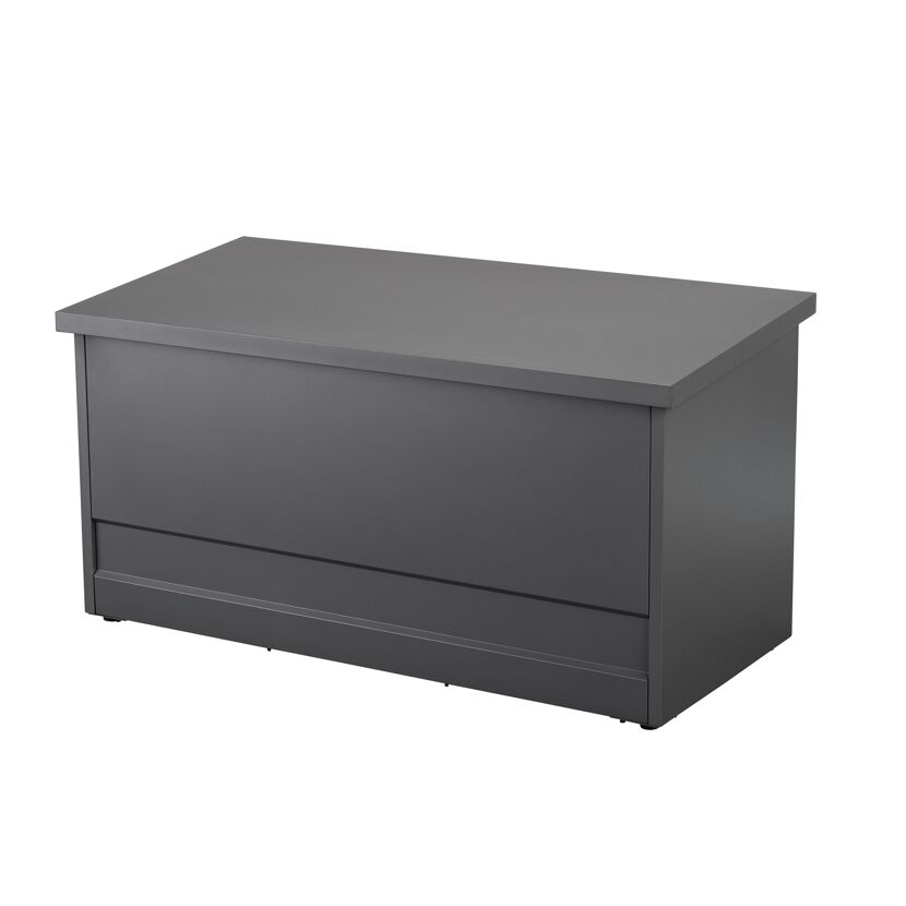 Graue Kissenbox