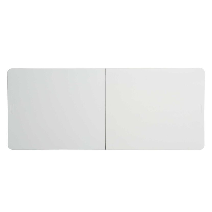 Gartentisch klappbar Stahl/Kunststoff 76 x 74 x 183 cm