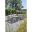 Gartenmöbel Ecklounge mit Tisch