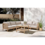 Ecklounge 'Gina' beige 2-teilig