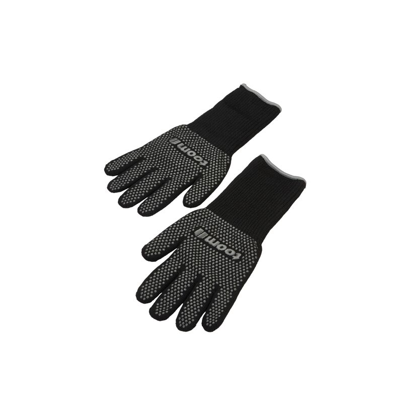 Zwei schwarze Arbeitshandschuhe