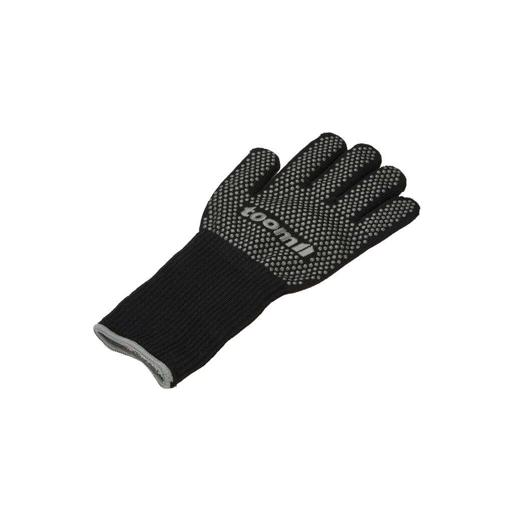 Schwarzer Arbeitshandschuh mit Noppen