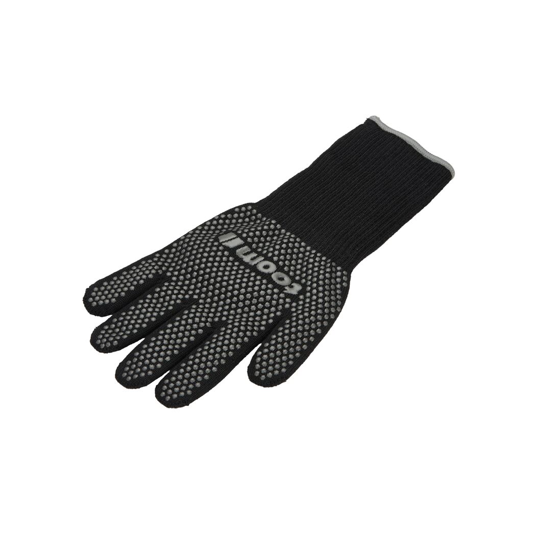 Schwarzer Arbeitshandschuh mit Noppen