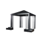 Pavillon 'Havana 1010' schwarz 298 x 294 x 298 cm