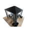 Pavillon 'Havana 1010' schwarz 298 x 294 x 298 cm