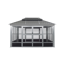 Pavillon 'Olan 1014' grau 311,1 x 291 x 435,6 cm