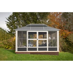 Pavillon 'Olan 1014' grau 311,1 x 291 x 435,6 cm