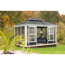 Pavillon 'Olan 1014' grau 311,1 x 291 x 435,6 cm