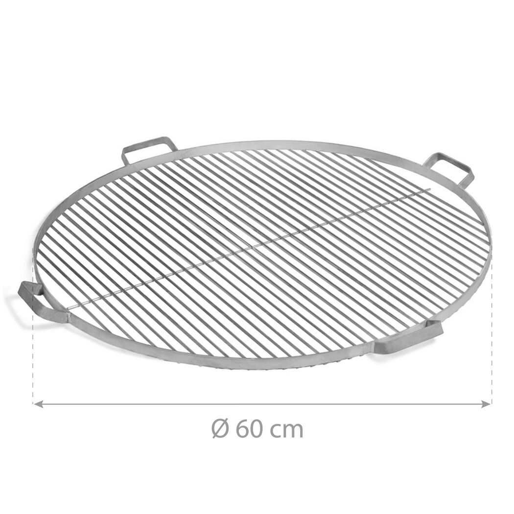 Runder Grillrost mit Griffen