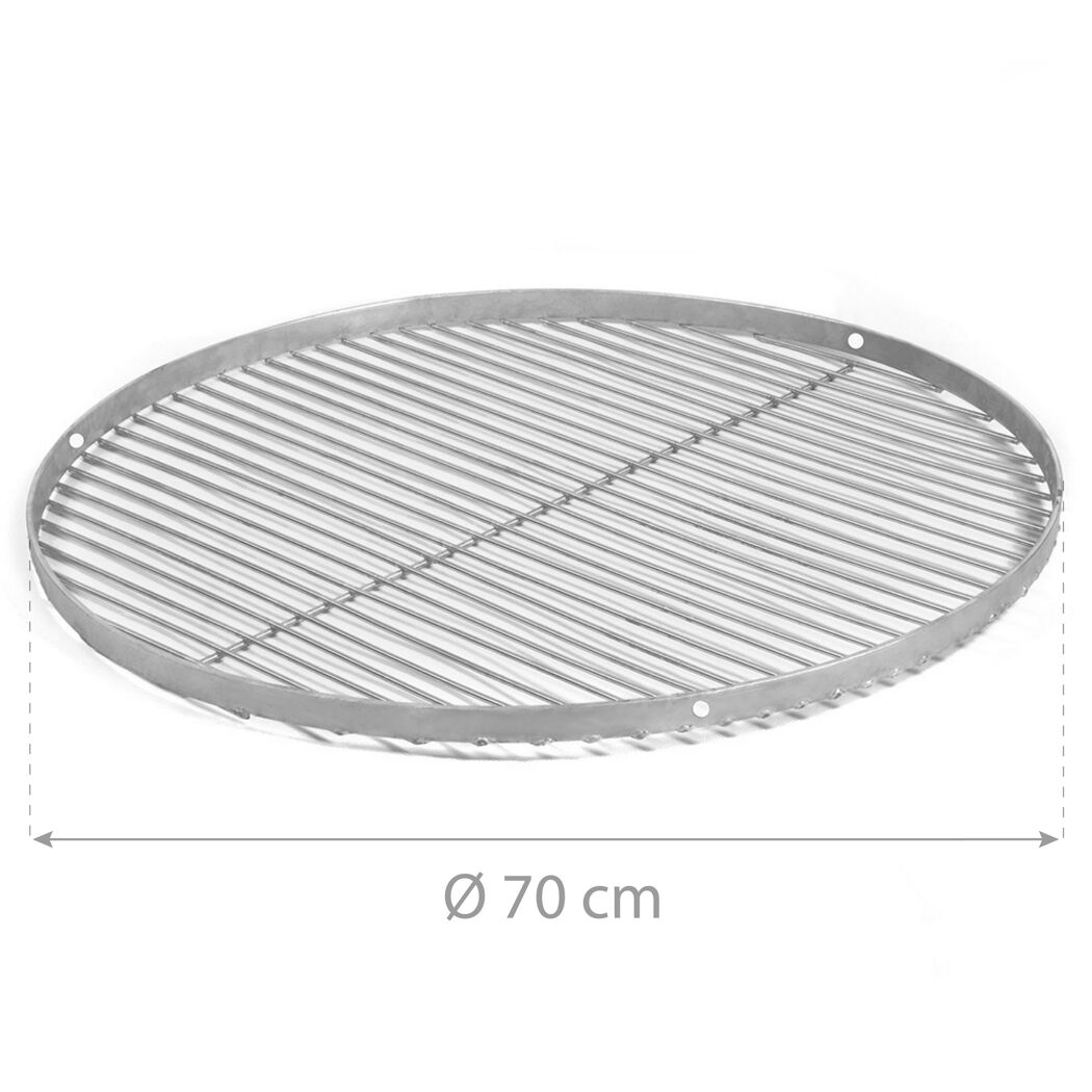 Runder Grillrost aus Metall